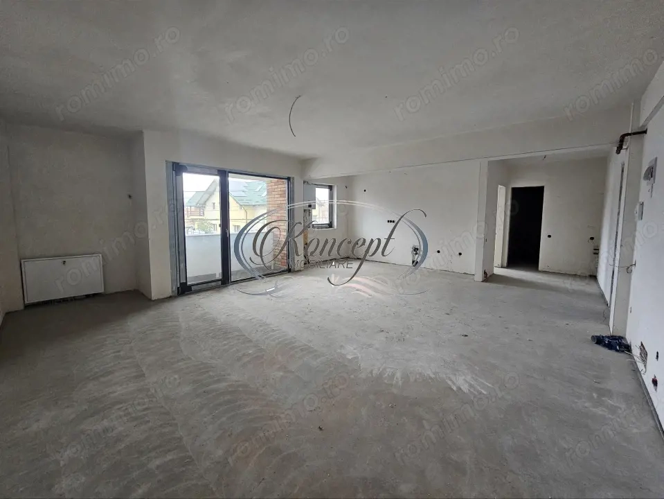 Apartament spatios in imobil nou, in Someseni