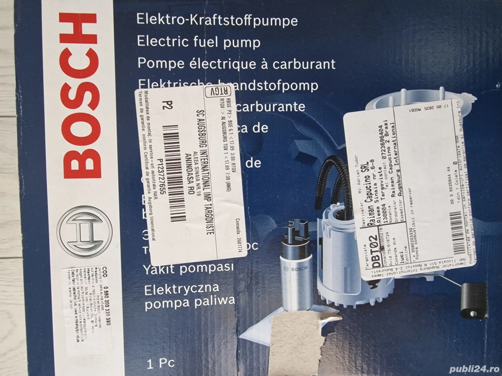 Pompa combustibil mercedes sprinter vito classa e noua cu factura pret magazin 1180lei