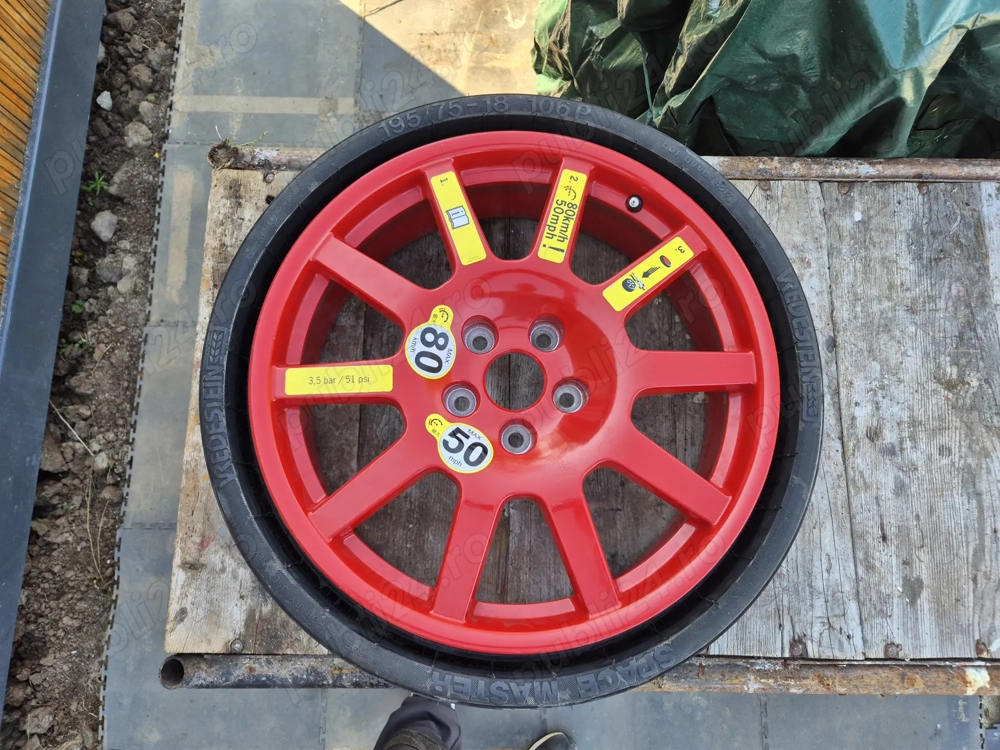 Roata de rezerva Porsche Cayenne, Macan, VW Touareg 195/75-18 106P