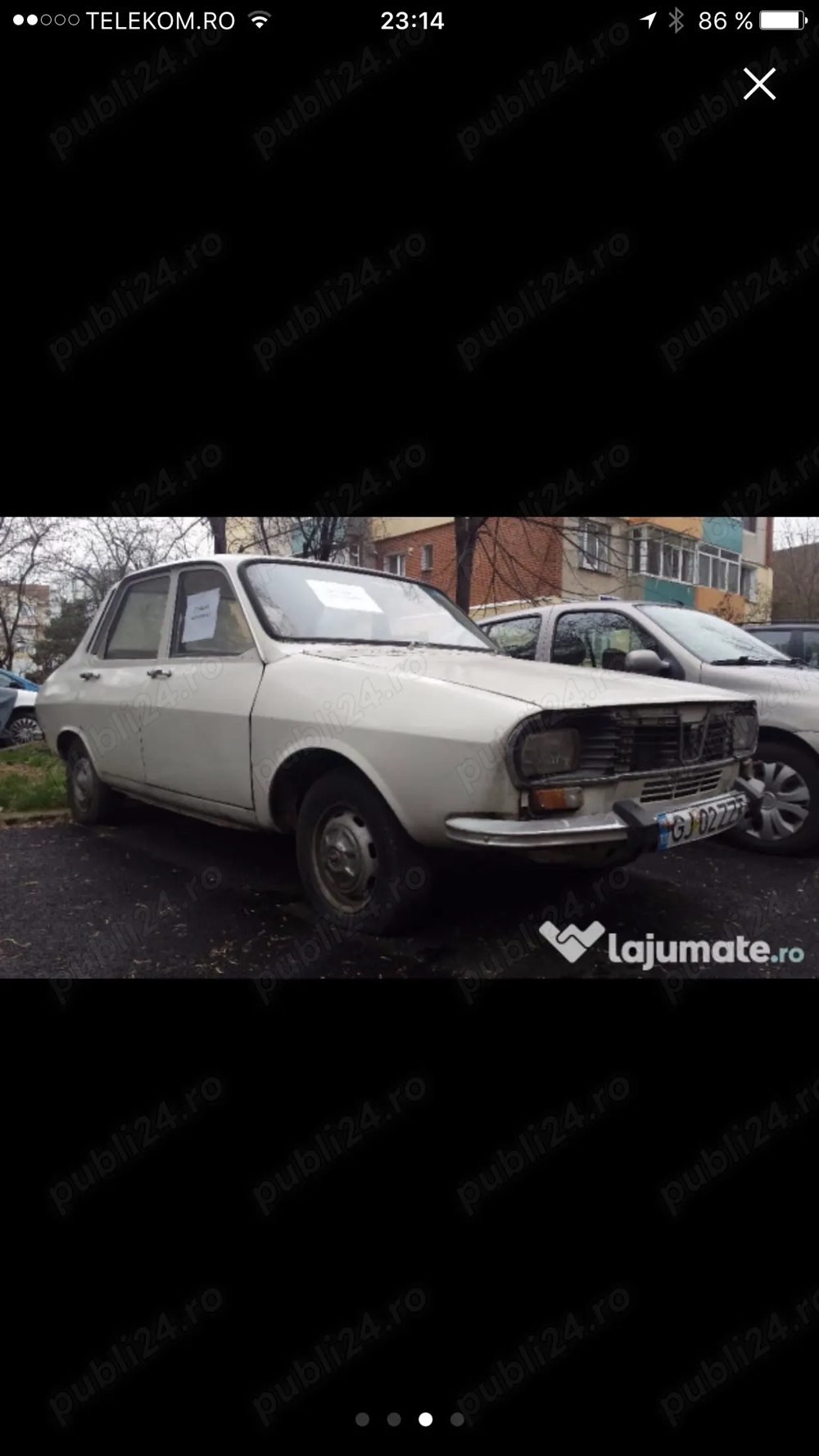 Dacia 1300 Vehicul istoric pentru restaurare