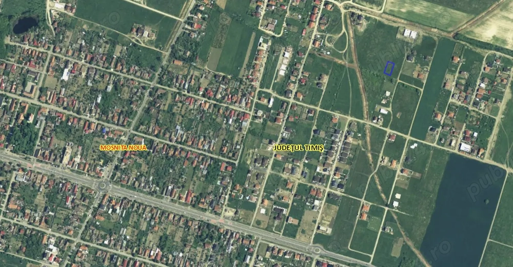 Teren 744 mp | Moșnița Nouă   Direct de la proprietar Preț: 63.000 EUR