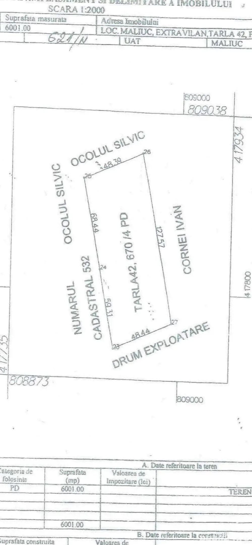 6000 mp Ilgani de sus, Dunare