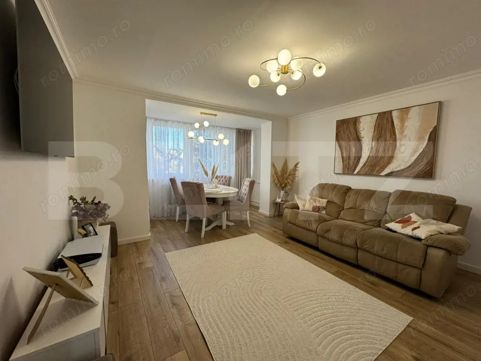 Apartament cu 3 camere decomandat, 70 mp, zona Decebal