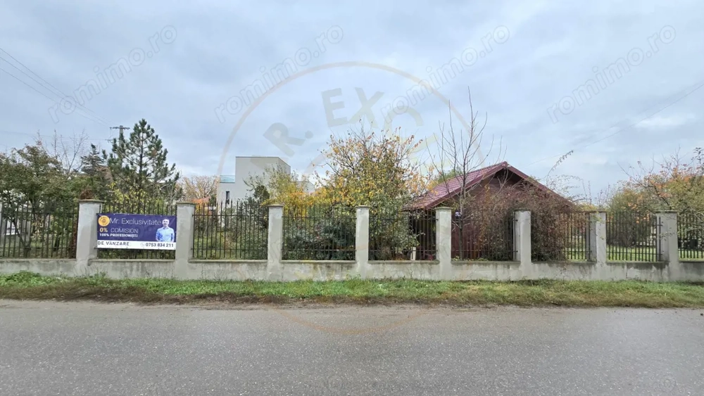 Teren de vanzare cu doua deschideri!