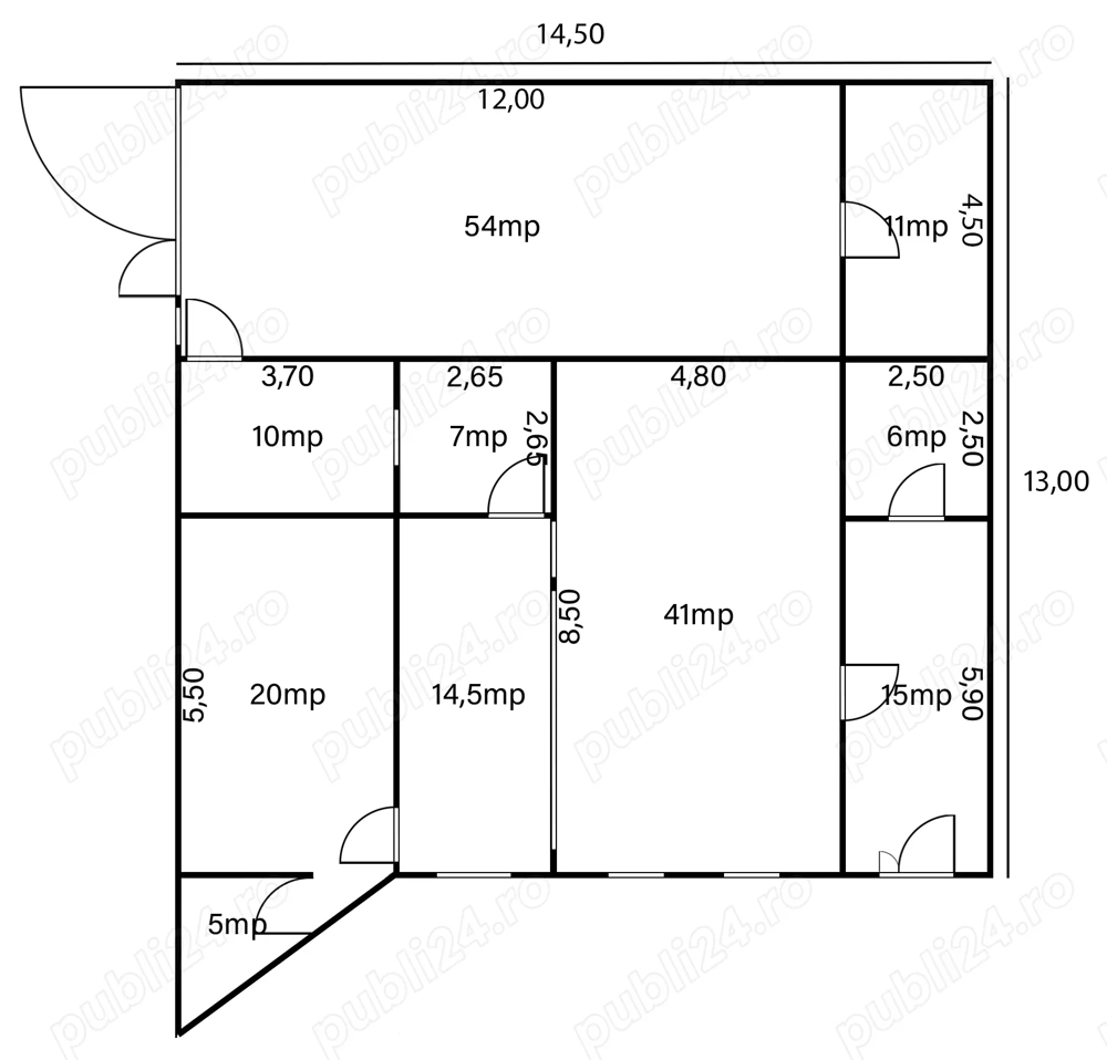Spațiu 183 mp, vad Excepțional (Lângă Lidl Obcini   George Enescu)