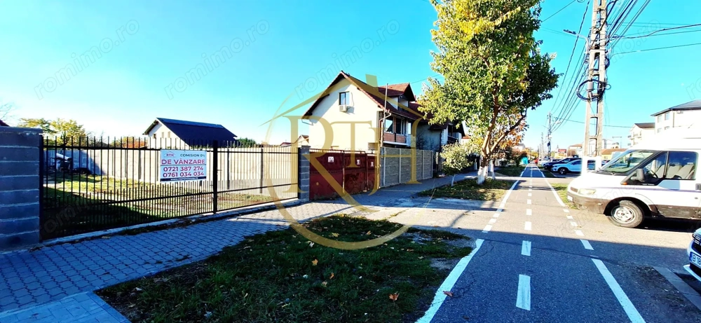 Vand teren intravilan comuna Giroc zona centrala, 770 mp.