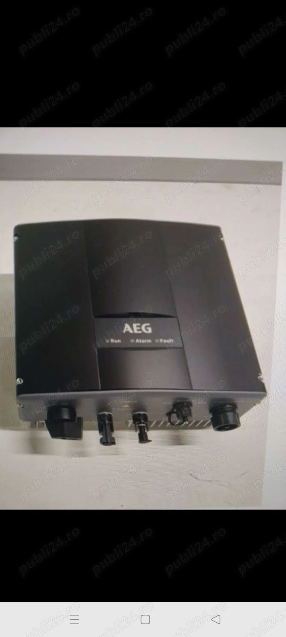 Vând patru invertoare AEG 1 kw, ideal balcon, miniprosumator