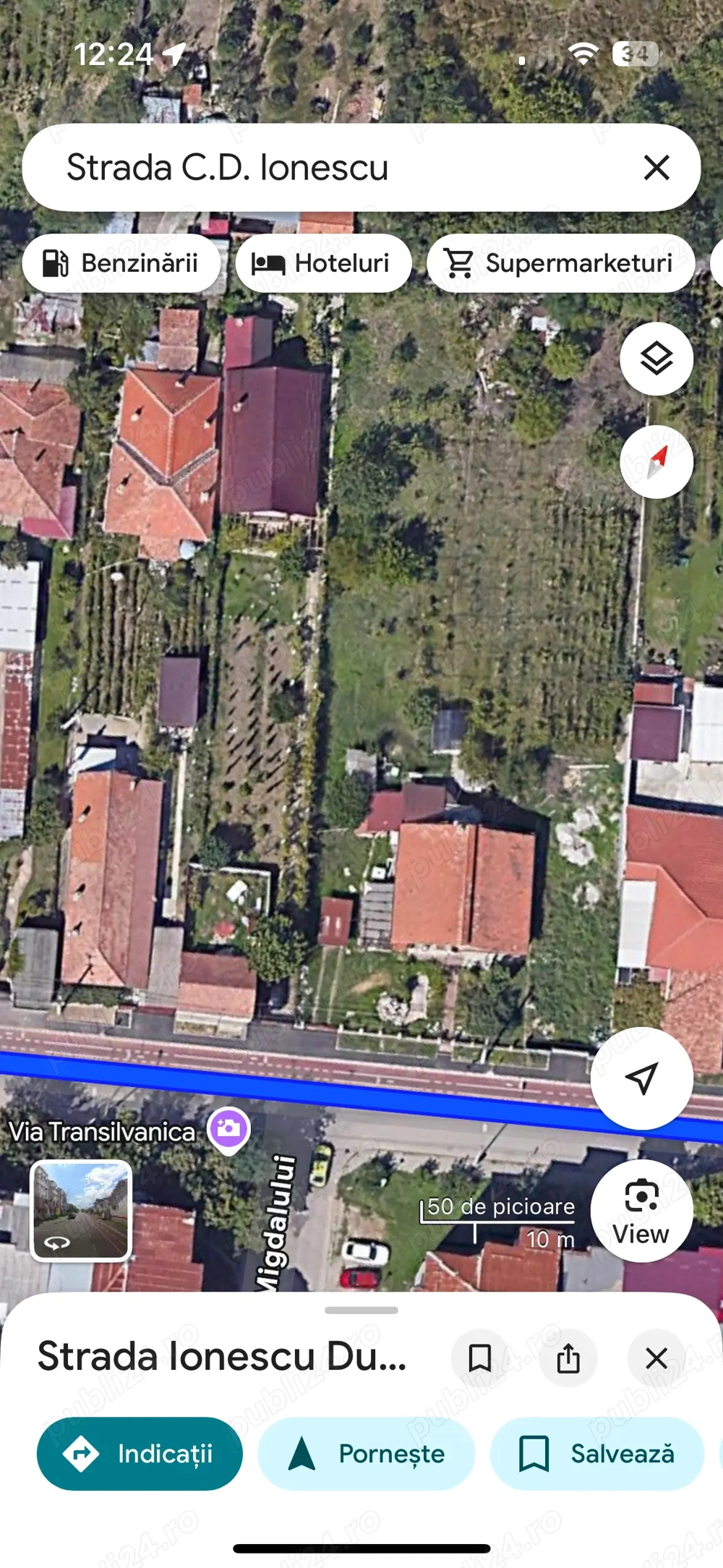 Vand Teren intravilan pretabil pentru constructii!