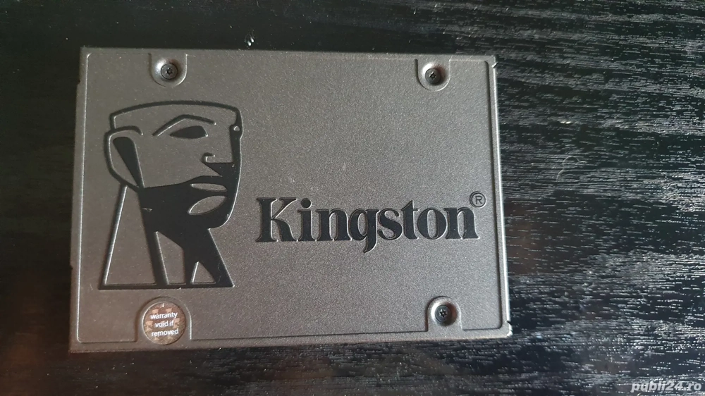 SSD Kingston 480GB folosit 4h pe zi