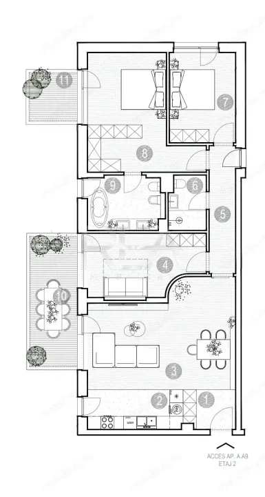 Apartament 4 camere , Green Lake, Grivita