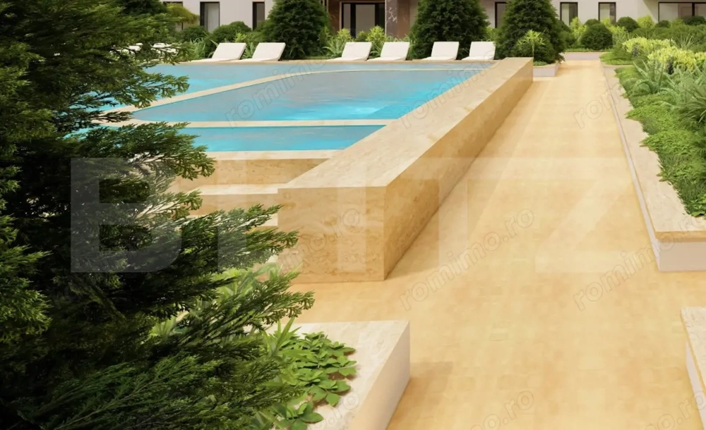 Apartament studio, 40 mp, 1 Balcon, 1 loc parcare subterana, zona Torontalului 