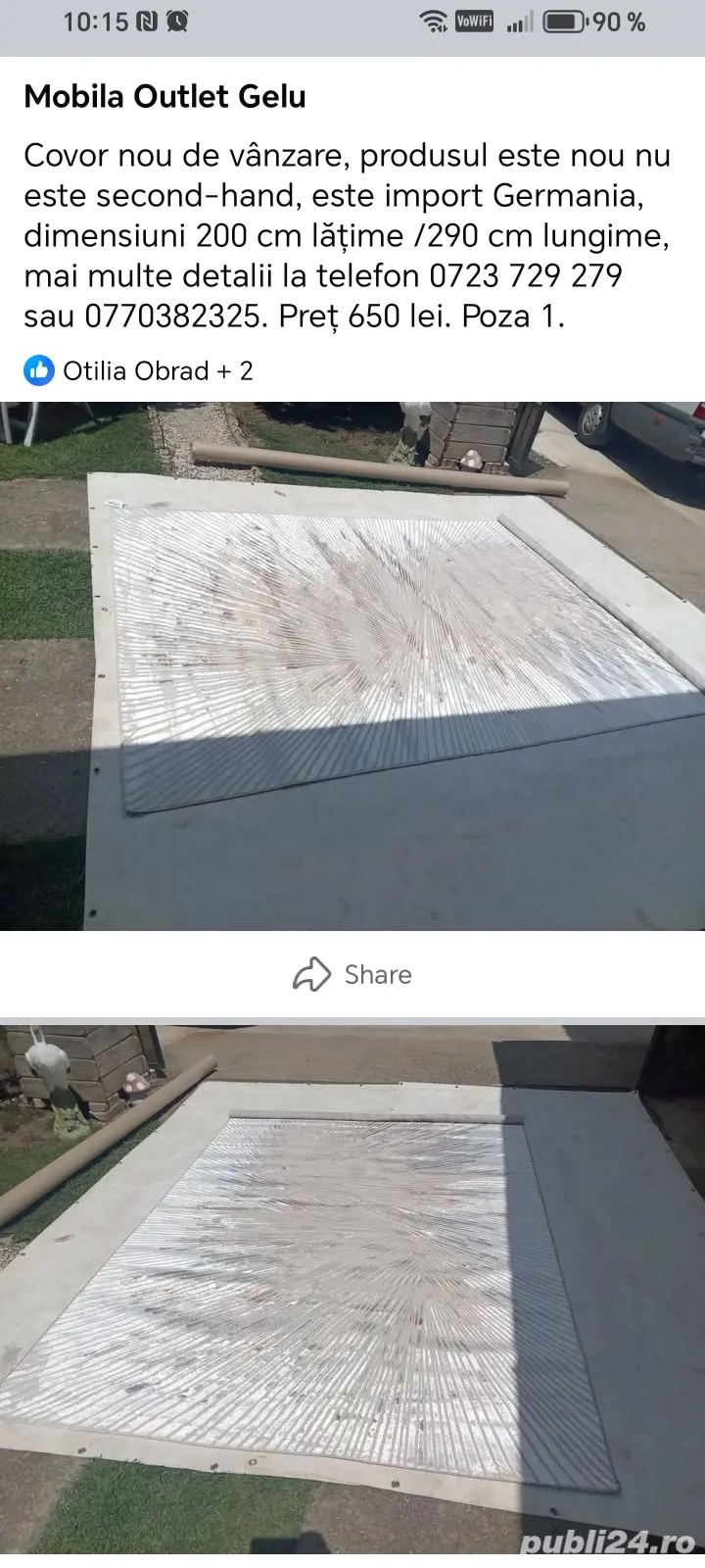 Covoare noi de vânzare 