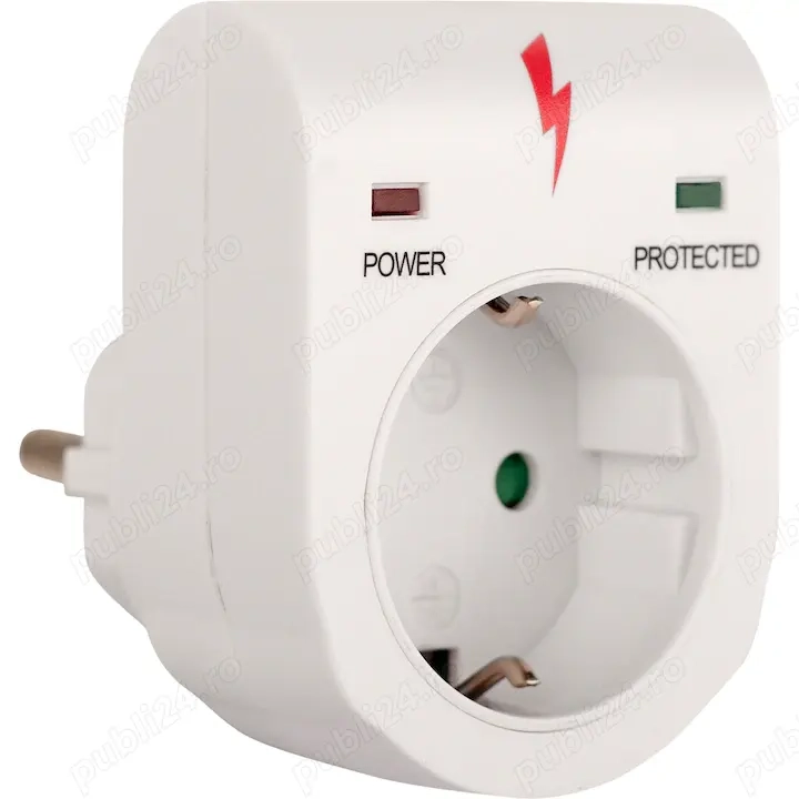 Adaptor priza protectie supratensiune