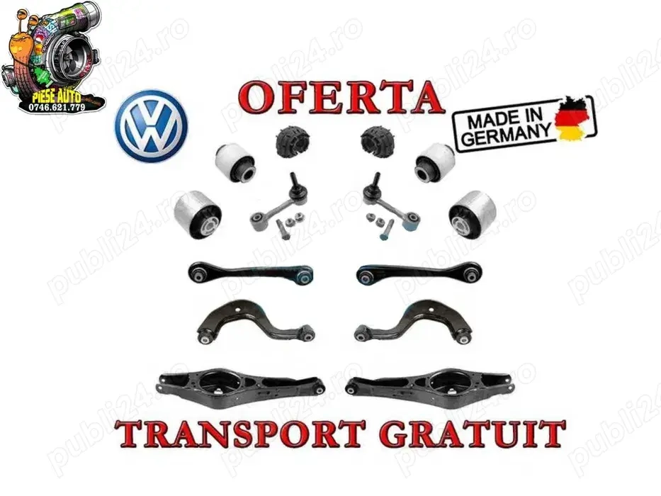 Kit brate spate Golf 5, Skoda Octavia 2, Audi A3, Seat Leon