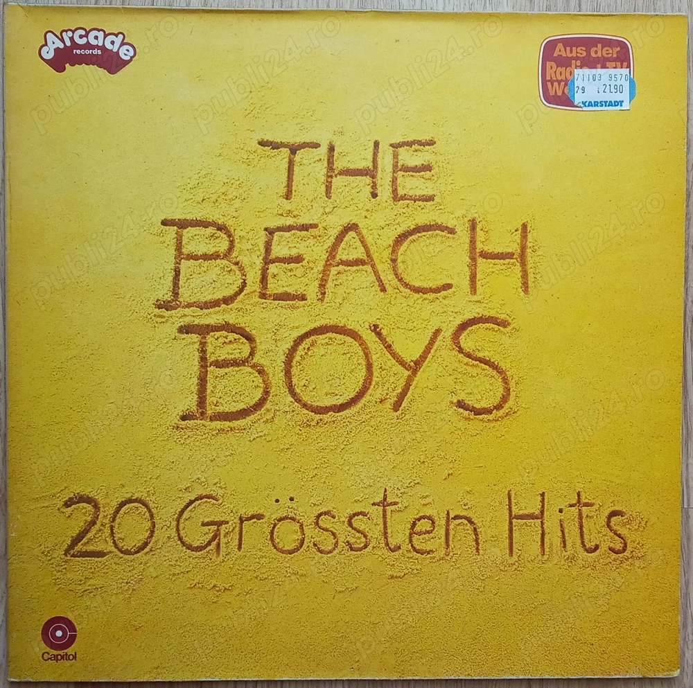 disc vinil The Beach Boys - 20 Grossten Hits (1977)