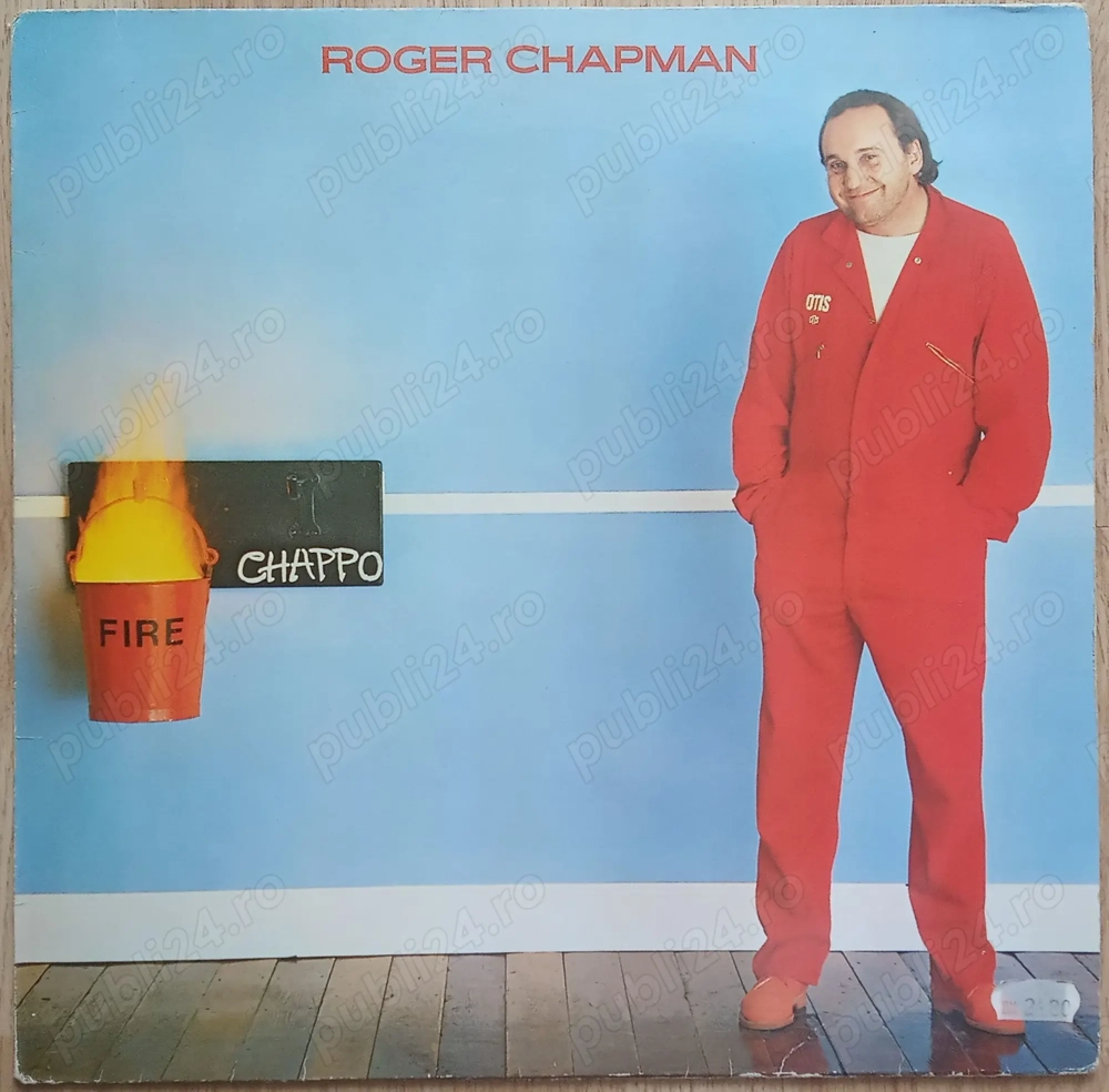 disc vinil LP Roger Chapman - Chappo (1979)