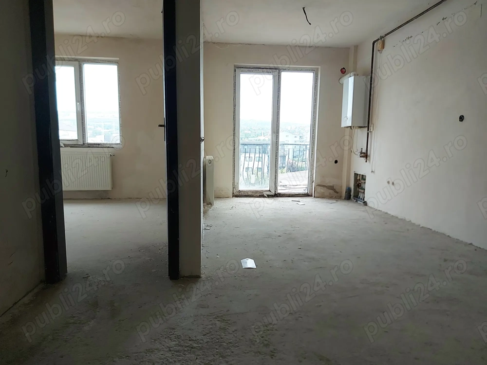 Apartament cu 2 camere semidecomandate , nefinisat , bloc nou - Calea Turzii , 42 mp 