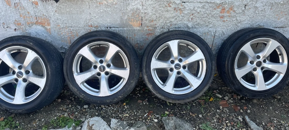 Vând jante aluminiu cu cauciucuri 225/50 R 17
