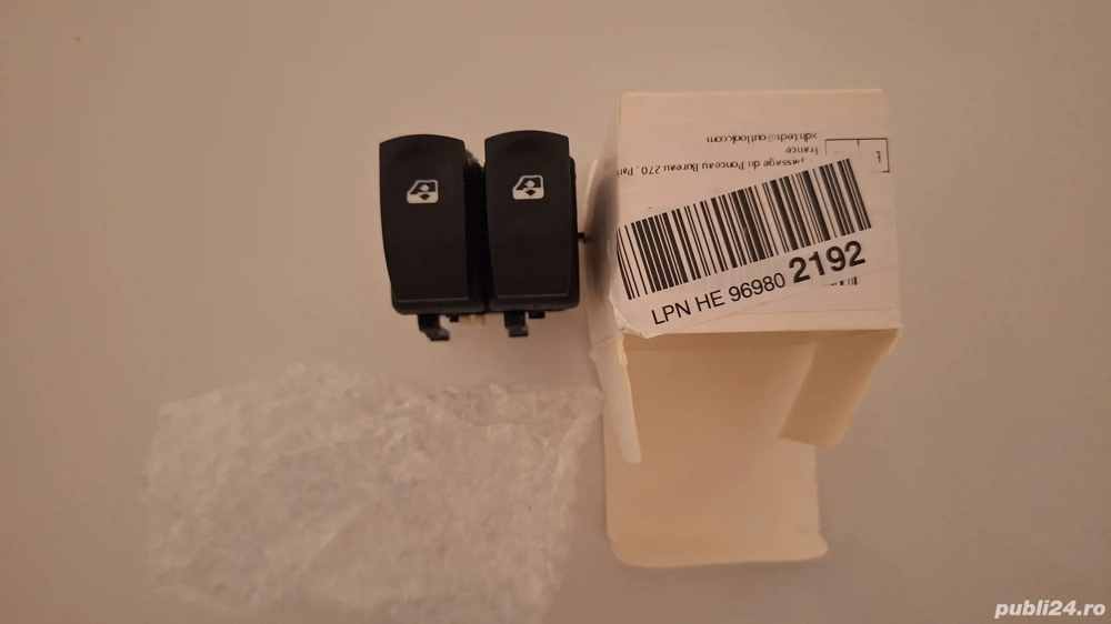 Buton ridicător geam MCamooer pentru Clio 3 8200214943, comandă comutator geam față stânga pe partea