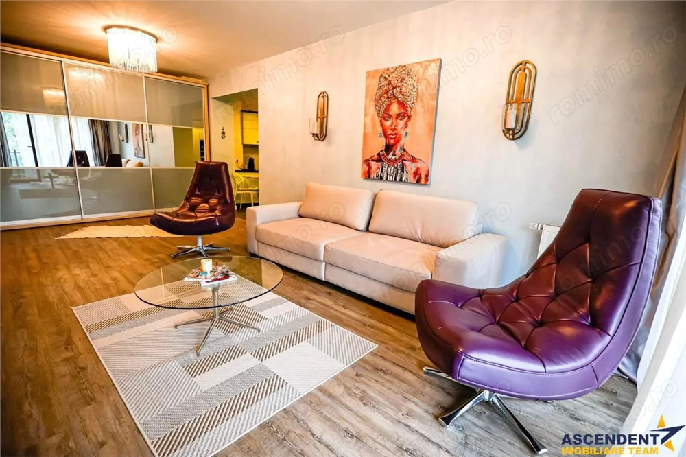 Tur 3D!Apartament insorit,spatios,elegant, inconjurat de verdeata,garaj,Racadau,Brasov.