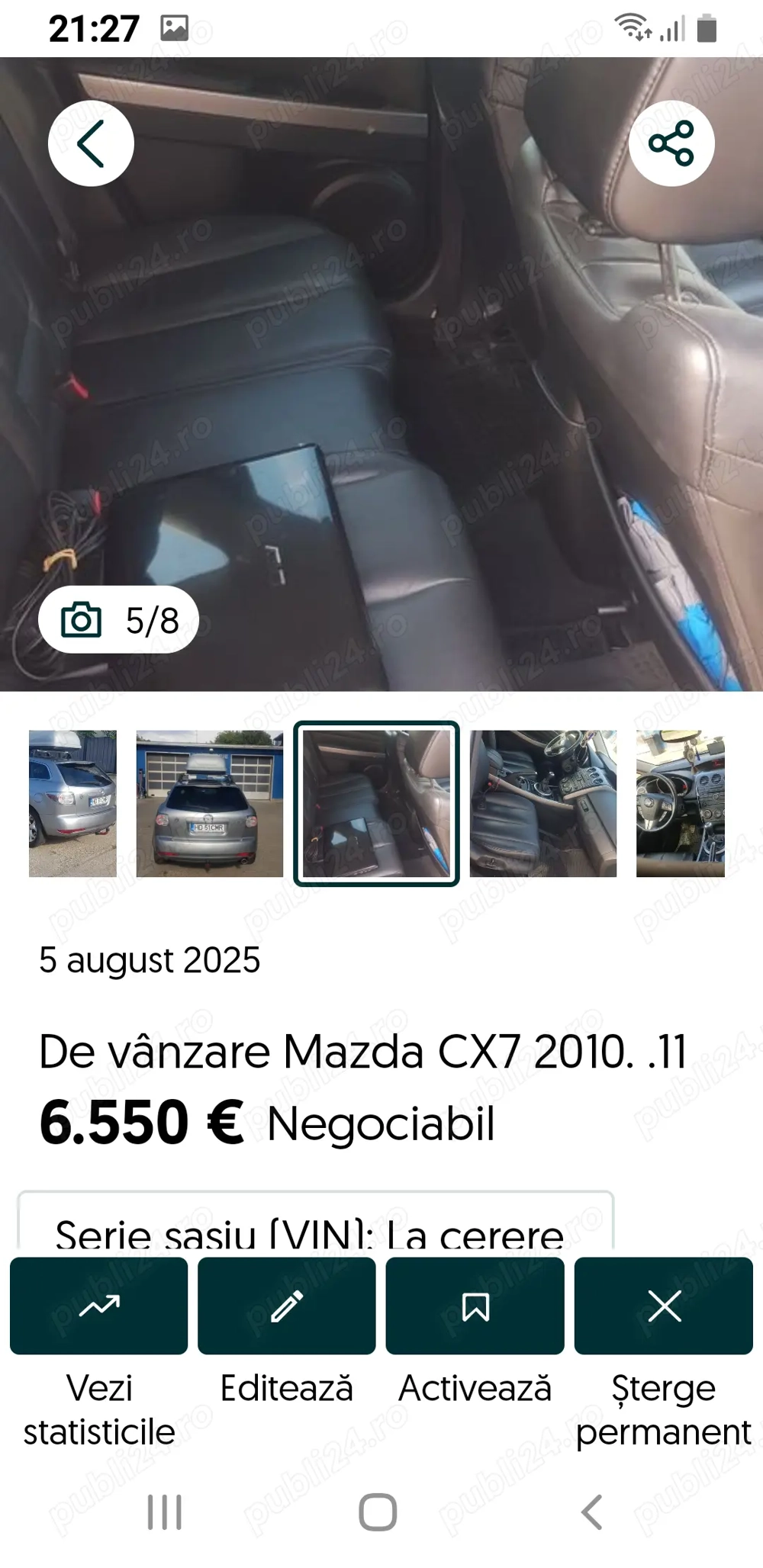 De vânzare Mazda CX 7