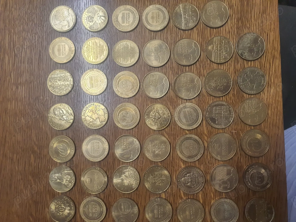 Vând jetoane turistice suvenir 