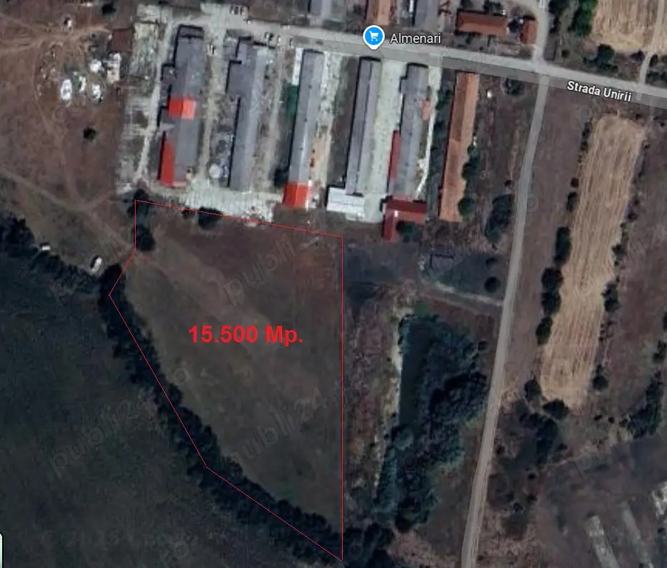 Vand teren in zona industriala in Macea Jud Arad