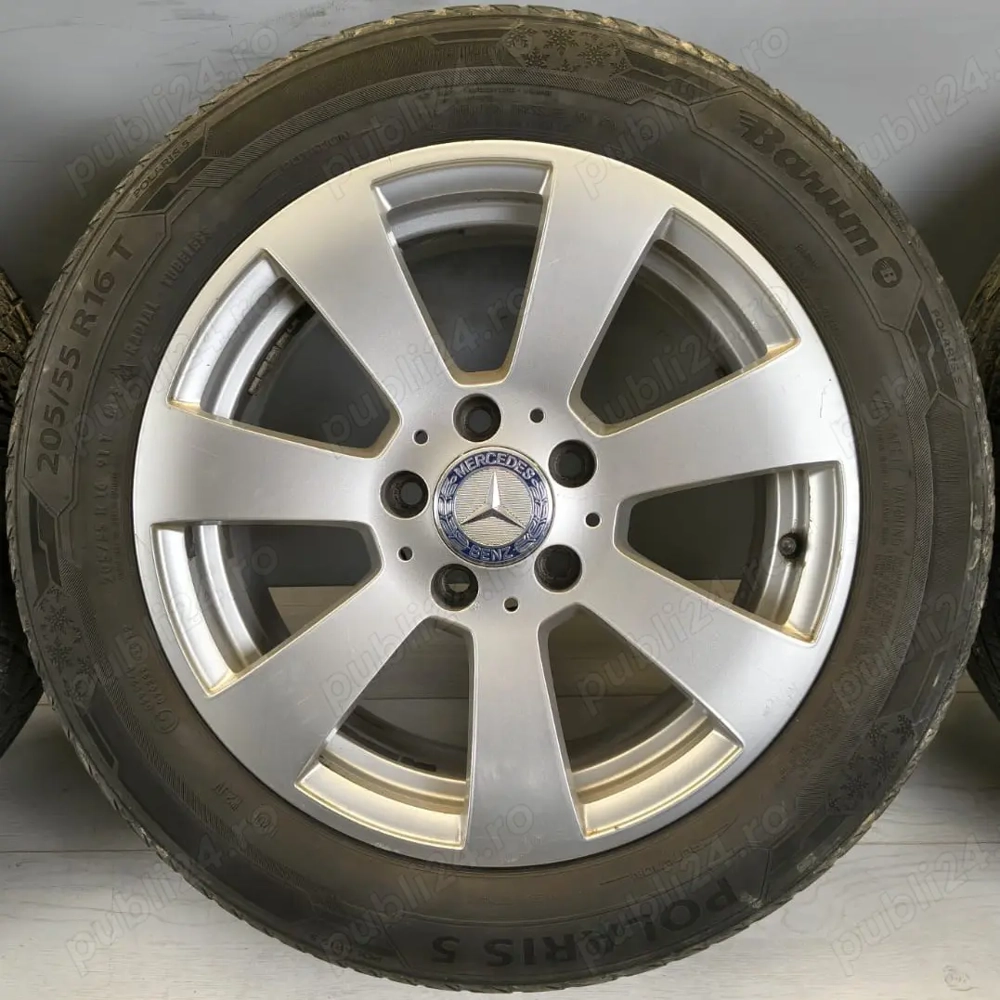 Roti/Jante Mercedes 5x112 205/55 R16 C Class (W204, W203), E, CLA, CLK
