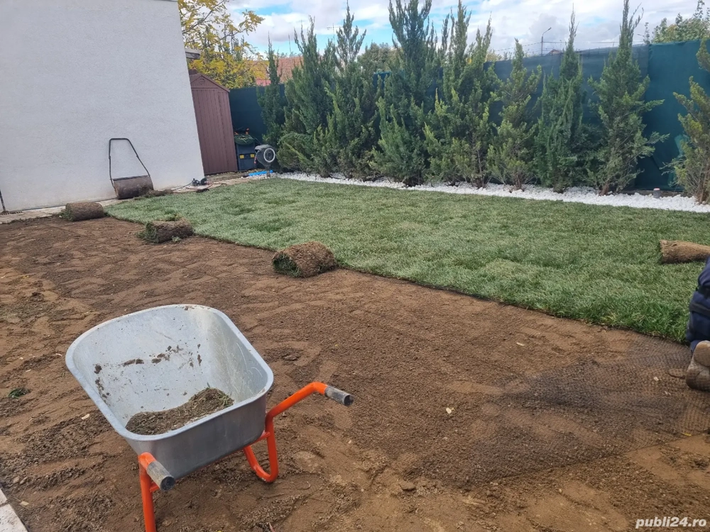 Muncitor spatii verzi cu carnet conducere cat. B