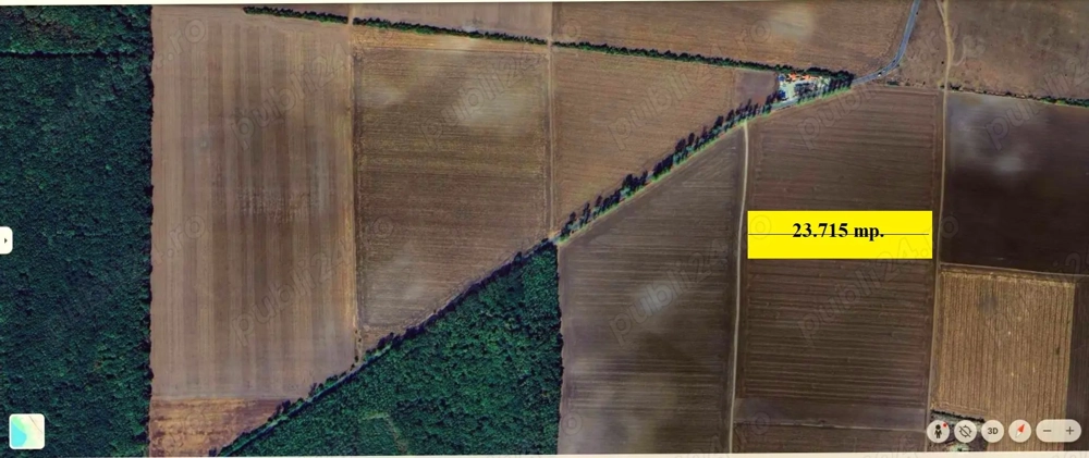 Gradistea -  Ilfov, Tarla 194, teren 23.715 mp. in apropiere de DJ 200