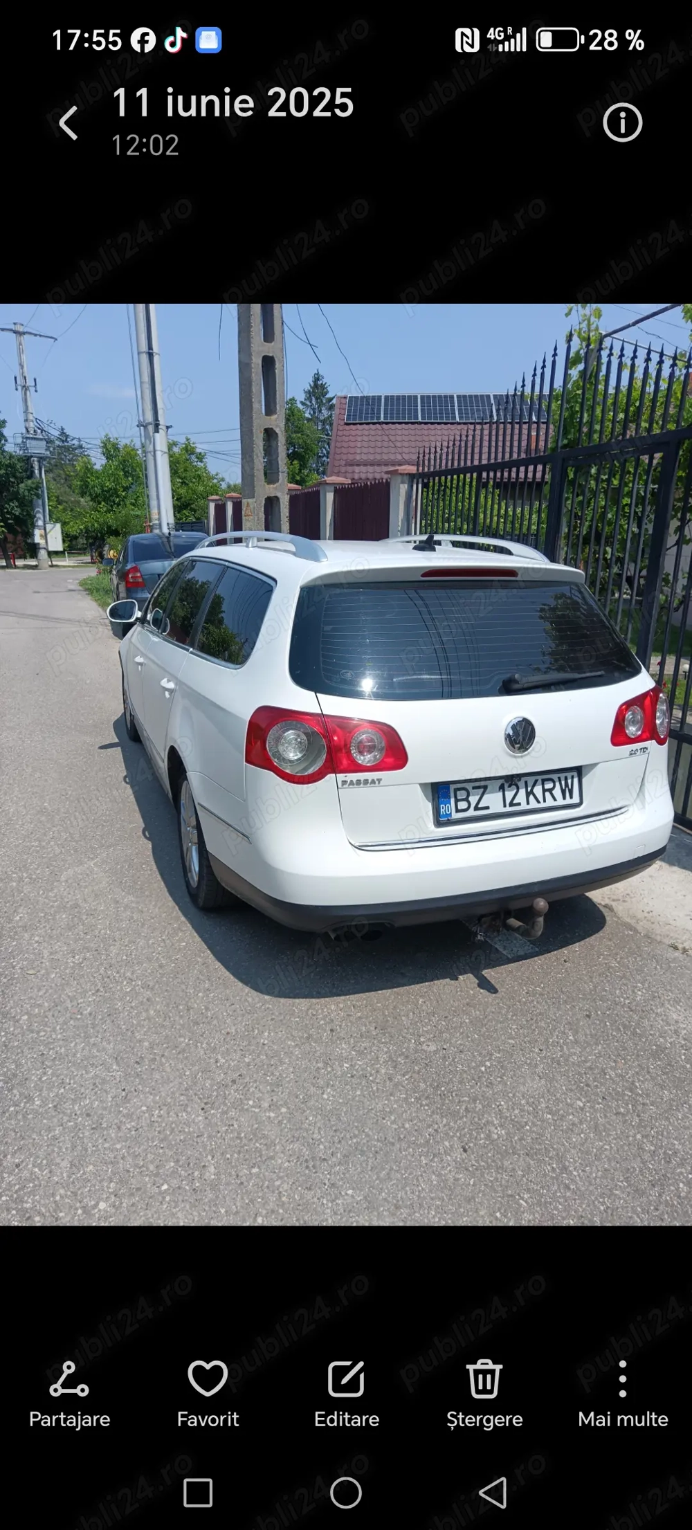 Vând vw pasat B6 