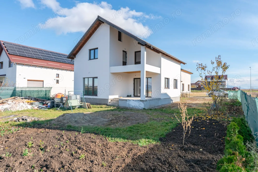 Casă nouă în Bod, P+M, de vânzare "la alb" sau "la cheie"