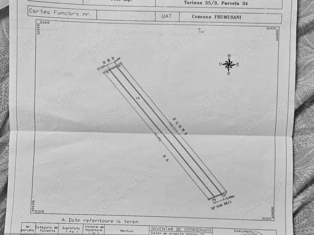 Teren de vânzare Frumușani