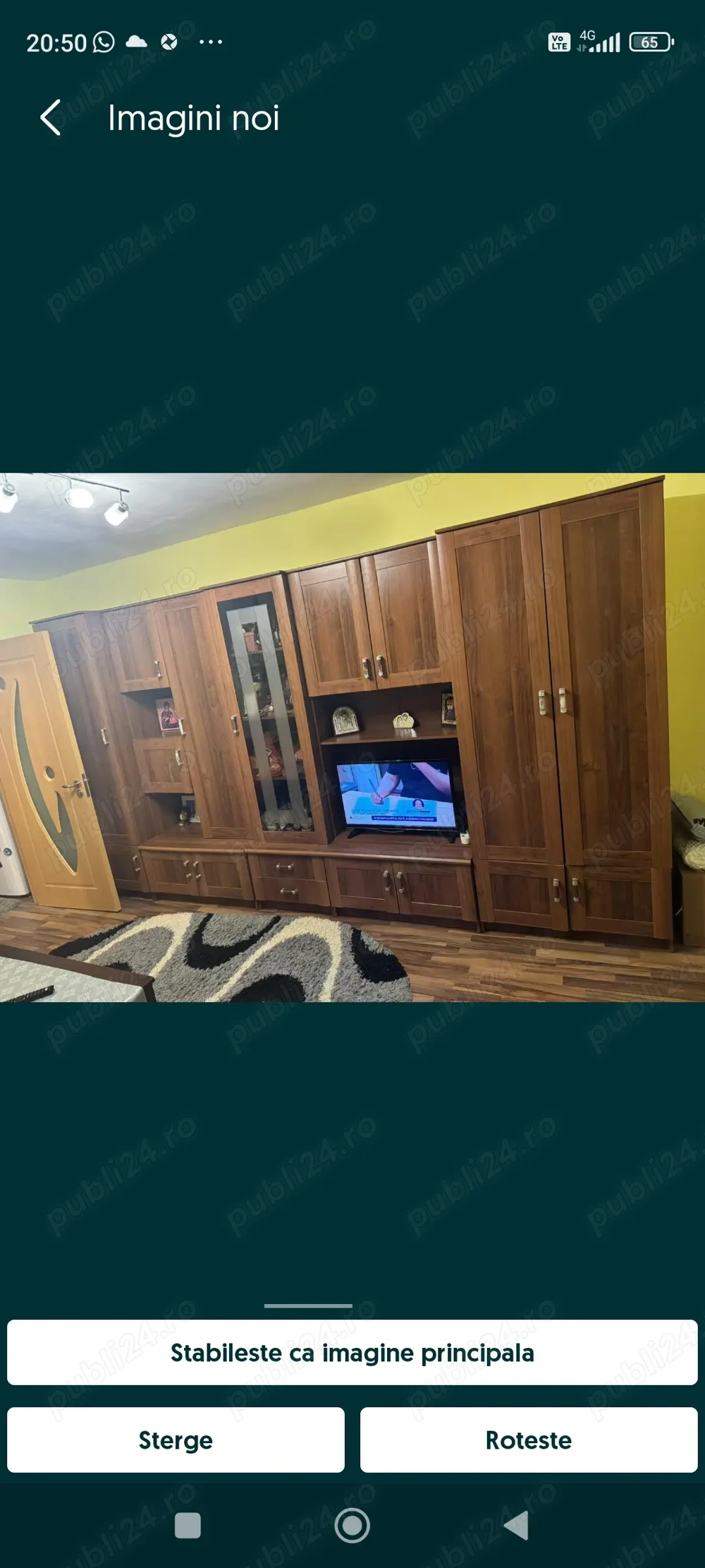 Închiriez apartament două camere etaj 1 micro 3