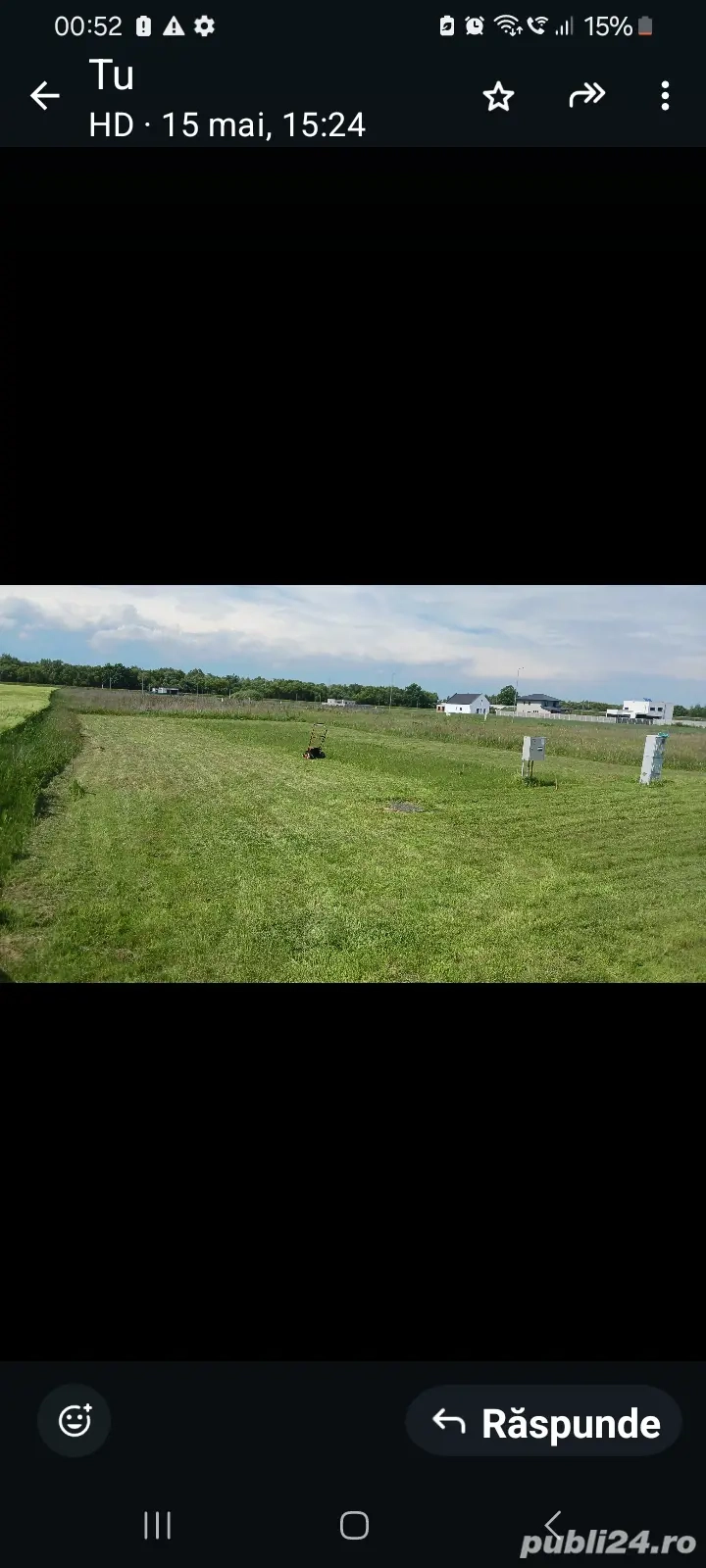 Proprietar vând teren în Ghiroda 