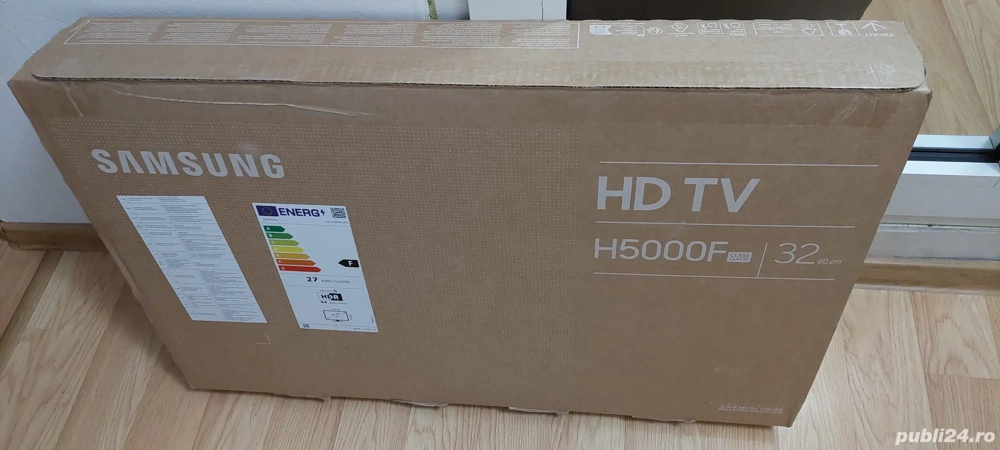 Vand Televizor Samsung Led UE32H5002FKXXH,  Smart, HD, 80cm, Nou, Cutie, Model 2025