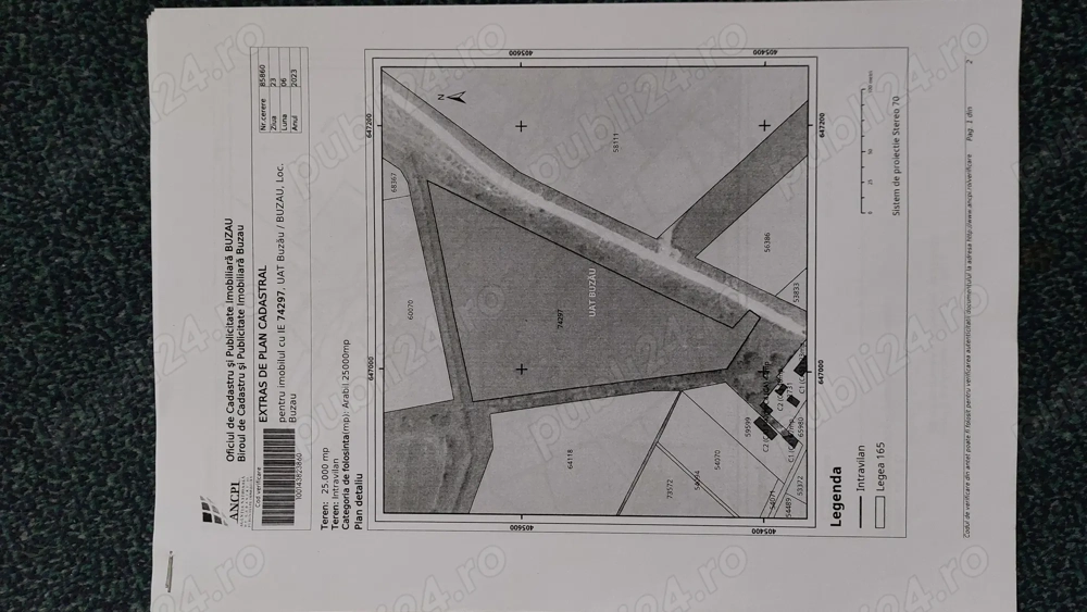 teren de vanzare