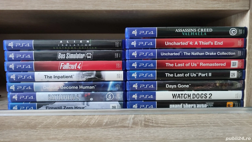 Vând   Schimb jocuri Ps4