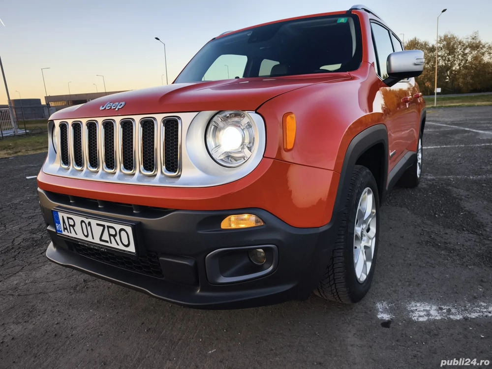 Jeep Renegade Limited 1.4 Turbo 170 cp Cutie automta 9 trepte Euro 6 Benzina