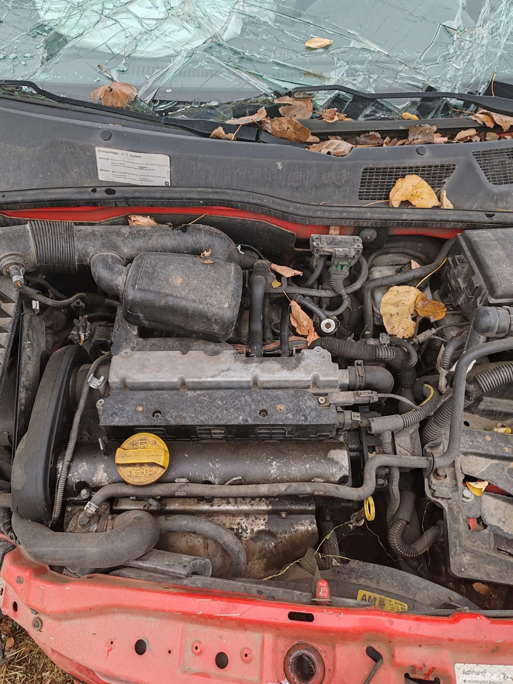 dezmembrez opel astra g 1.6 16v