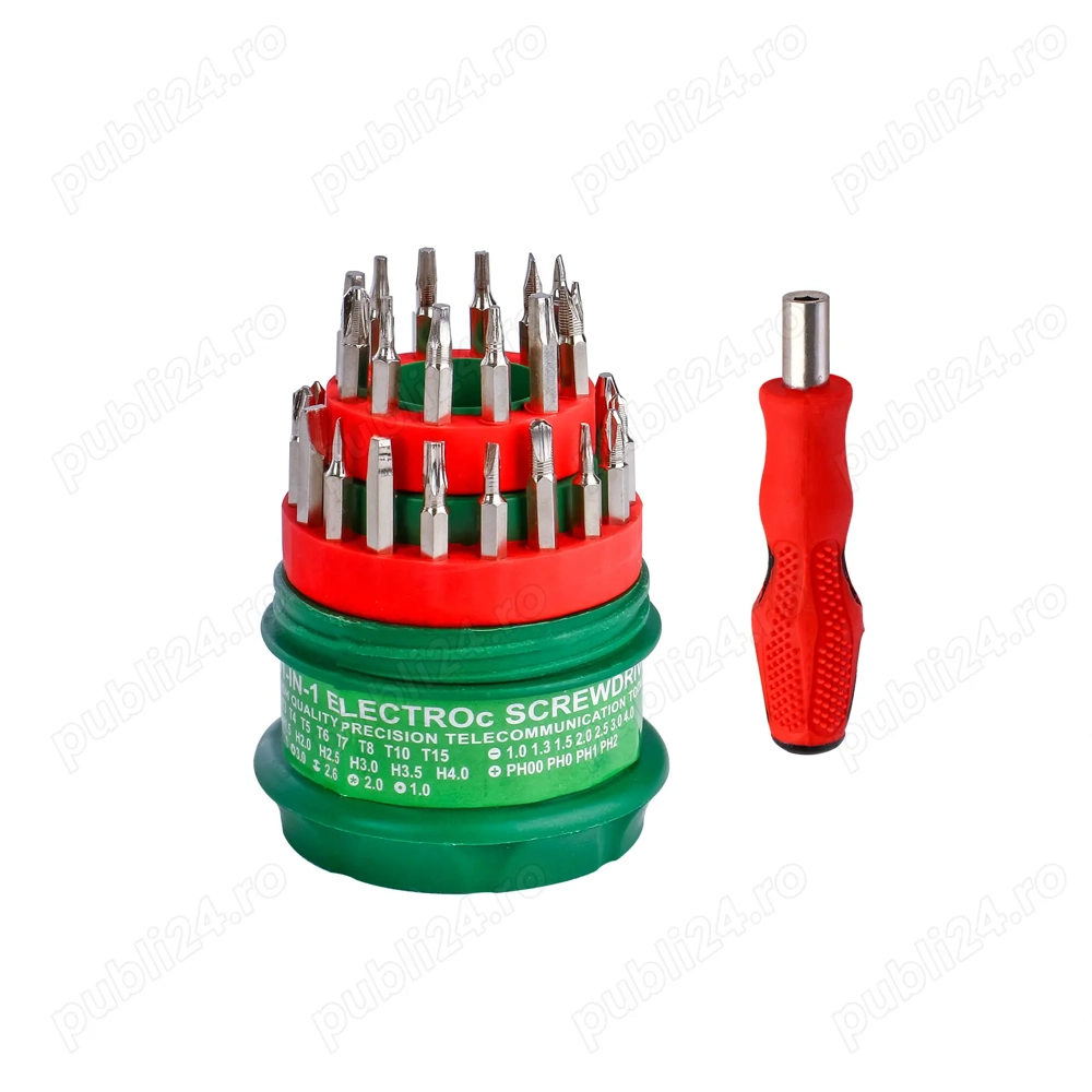 Set surubelnițe 31 in 1