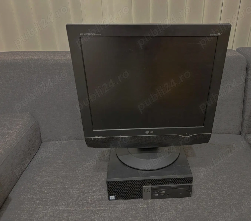 Sistem Dell OpltiPlex 5040, i7-6700,ssd 256 gb,grafica Ati,16 gb ddr3,win 10 cu licenta, monitor Lg