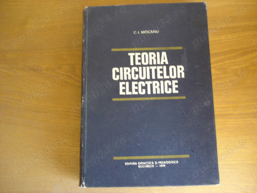 Teoria circuitelor electrice-C.I.Mocanu-1979