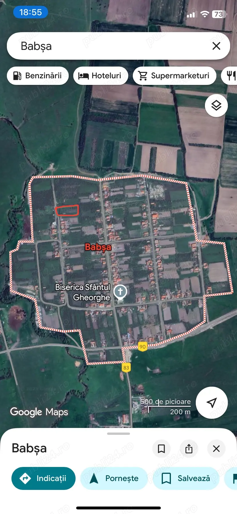 Vând teren intravilanul 