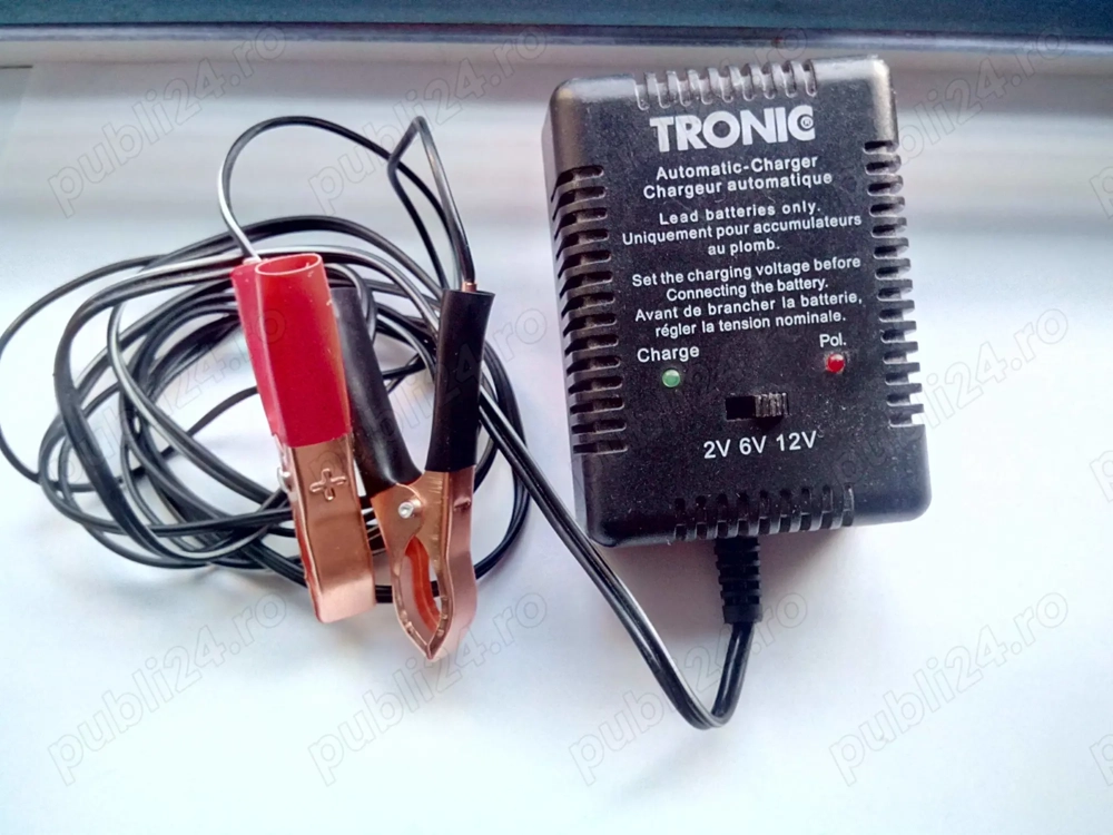 Incarcator Automat inteligent, 12V, Redresor acumulatori 12v,6V,2V