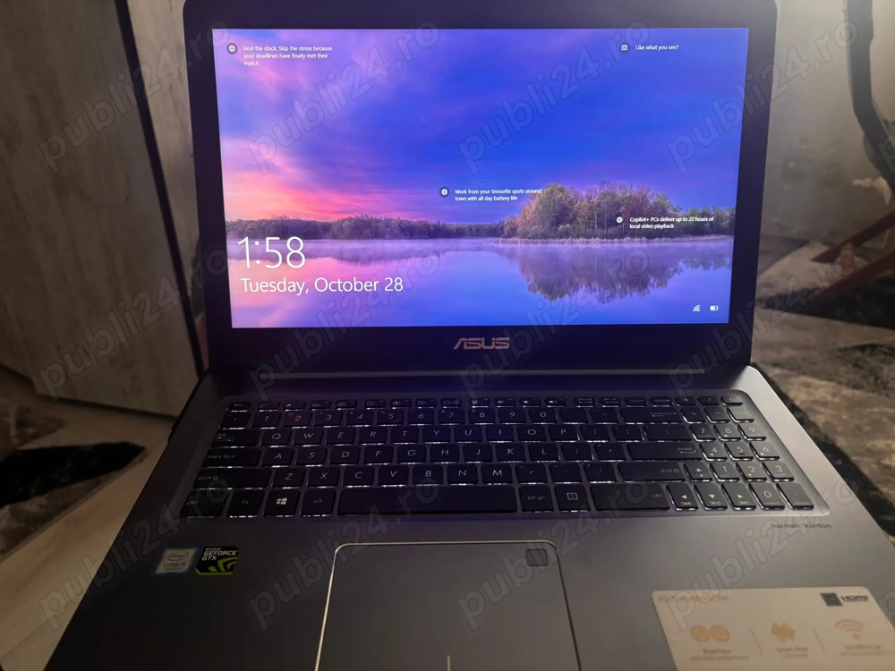 ASUS VivoBook Pro   i5-7300HQ   GTX 1050Ti   4GB   1TB HDD
