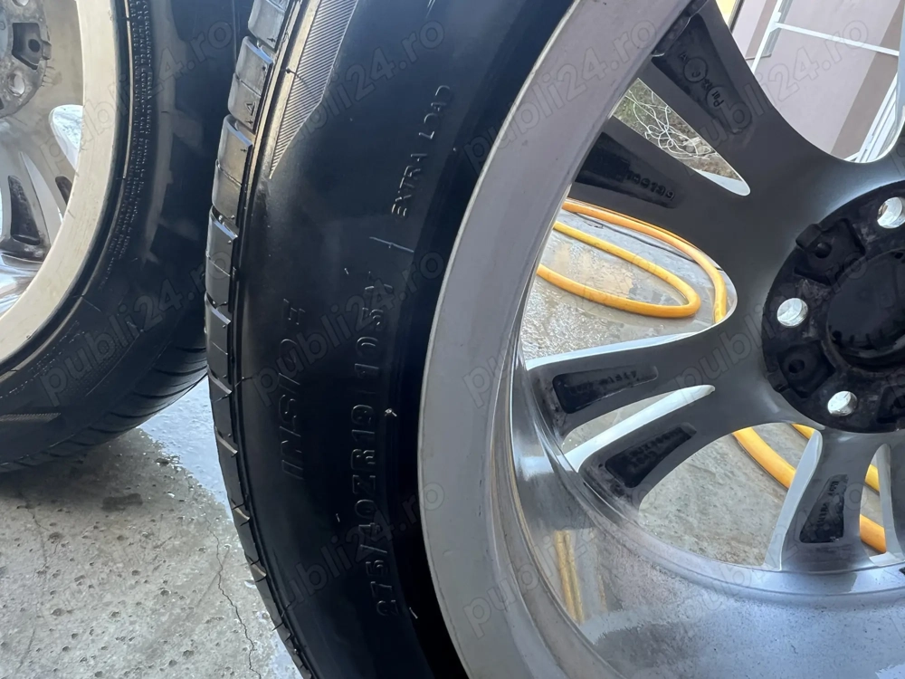 Jante de aluminium cu cauciucuri pentru BMW seria 5 si X3