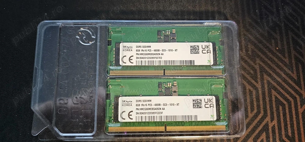 Memorii Ram Laptop 16 GB   2x8 