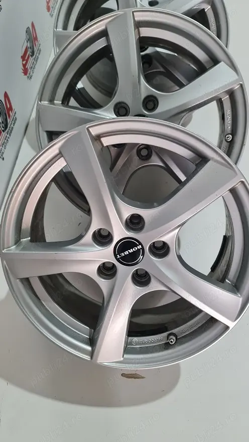 Jante r17 5 x 112 cp j1005 borbet/scoda/vw/audi/+senzori