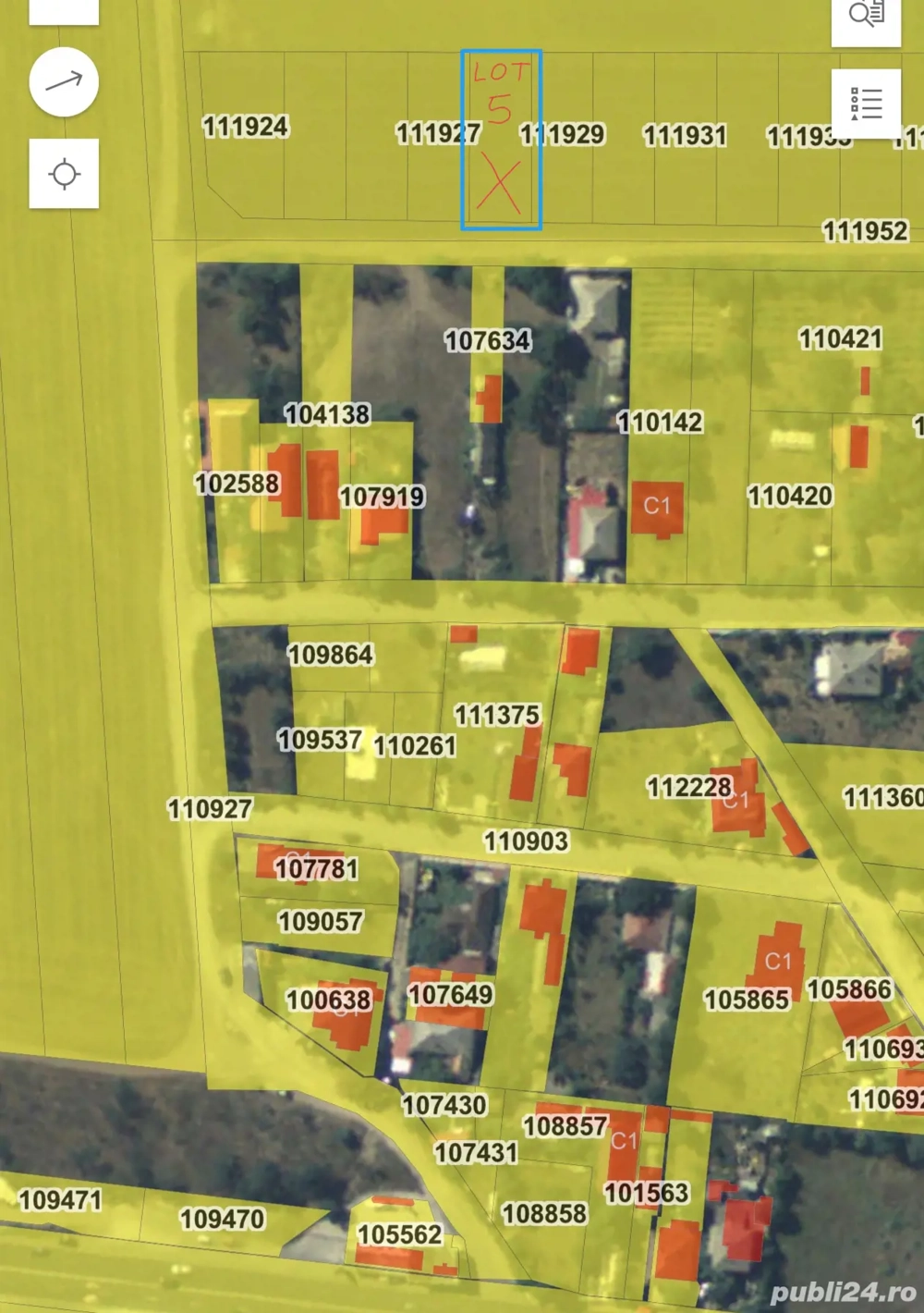 Teren intravilan Tuzla